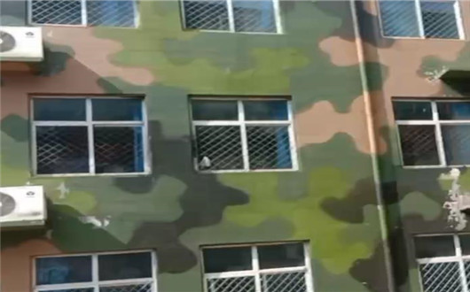 黔东南墙面军用迷彩施工方案